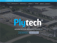Tablet Screenshot of plytech.co.uk